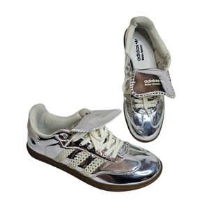 Adidas Wales Bonner x Samba Silver Metallic Shoes Sneakers US 11 EUR 45, No Box